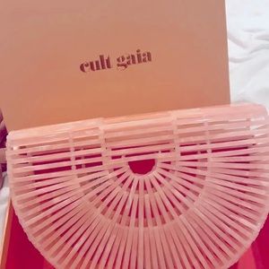 Cult Gala acrylic handbag / purse. NEW